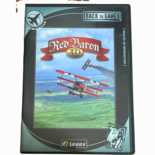 Sierra red baron cd - baron, cd-rom