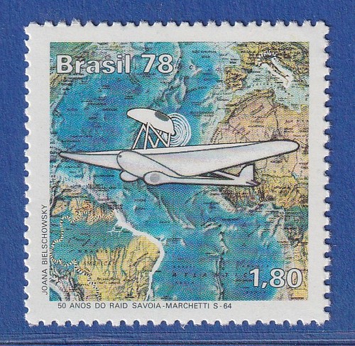 Brasilien 1978 jahrestag flug - brasilien,
