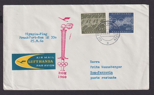 Flugpost brief air mail - air,