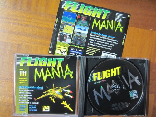 Flight mania cd - -, rom