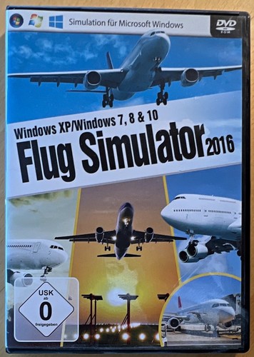 Flug simulator 2016 dvd rom - 2016, pc