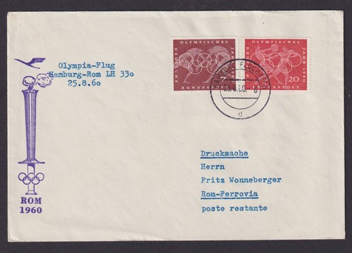 Flugpost brief air mail - flugpost,