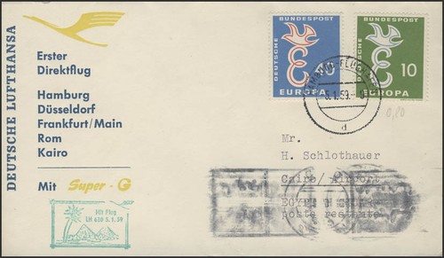 Eröffnungsflug 630 - lh,