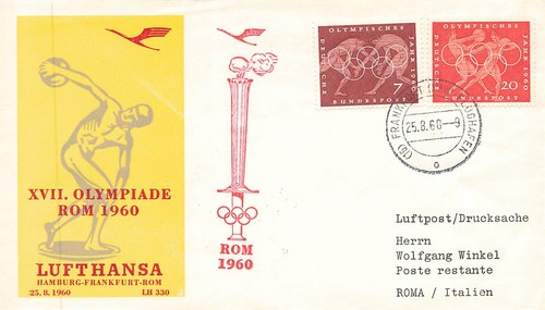 155042 flugpost sonder blg - flugpost, sonder-blg