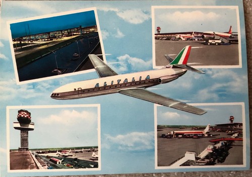 Flughafen airport postkarte - airport,