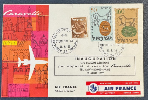 1er flug caravelle tel - flug,