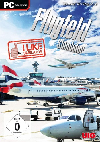 Flugfeld simulator rom - pc, cd-rom
