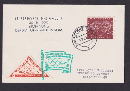 Flugpost brief air mail - air,